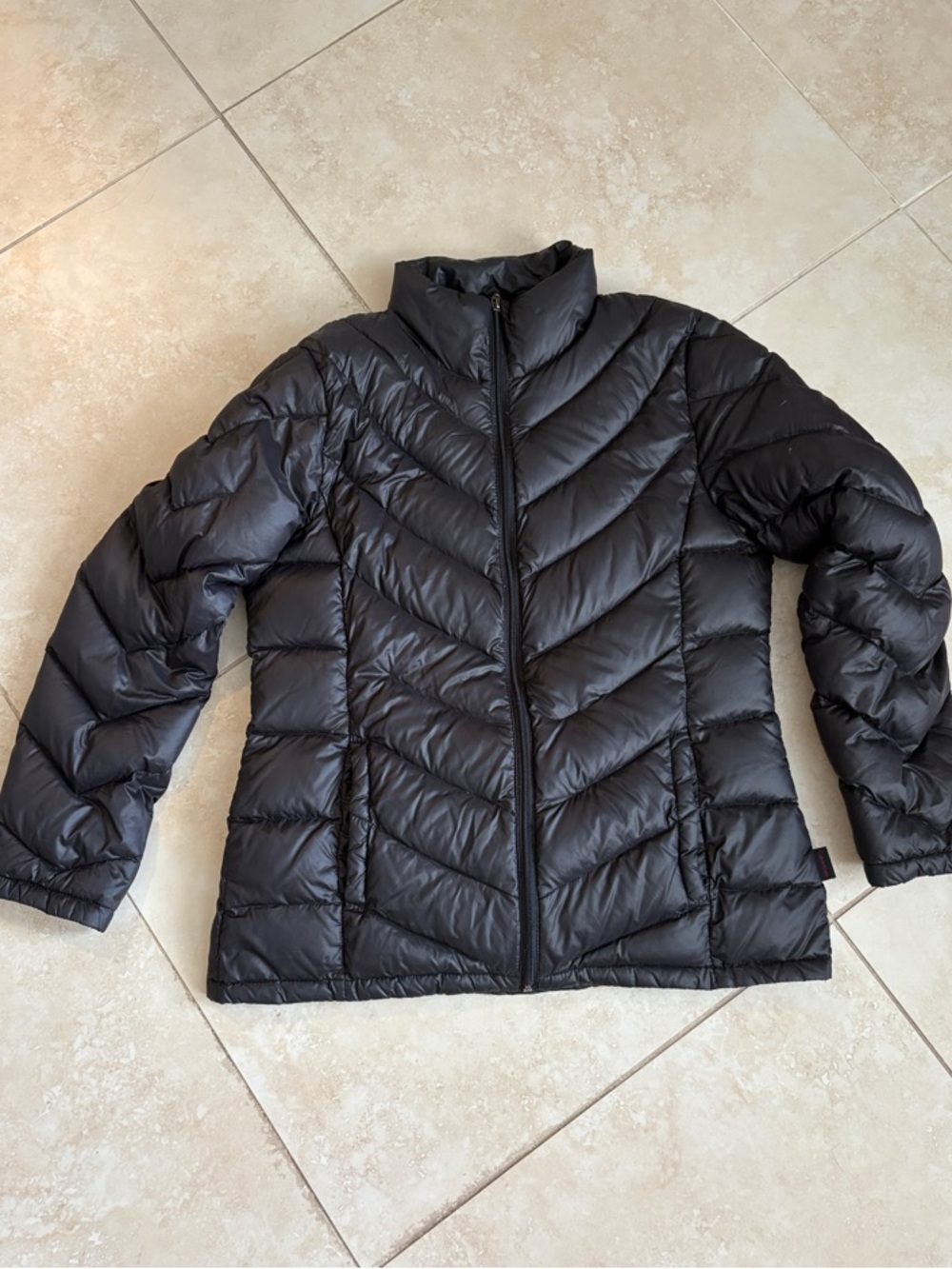 Calvin Klein Black Packable Puffer Jacket - Women's